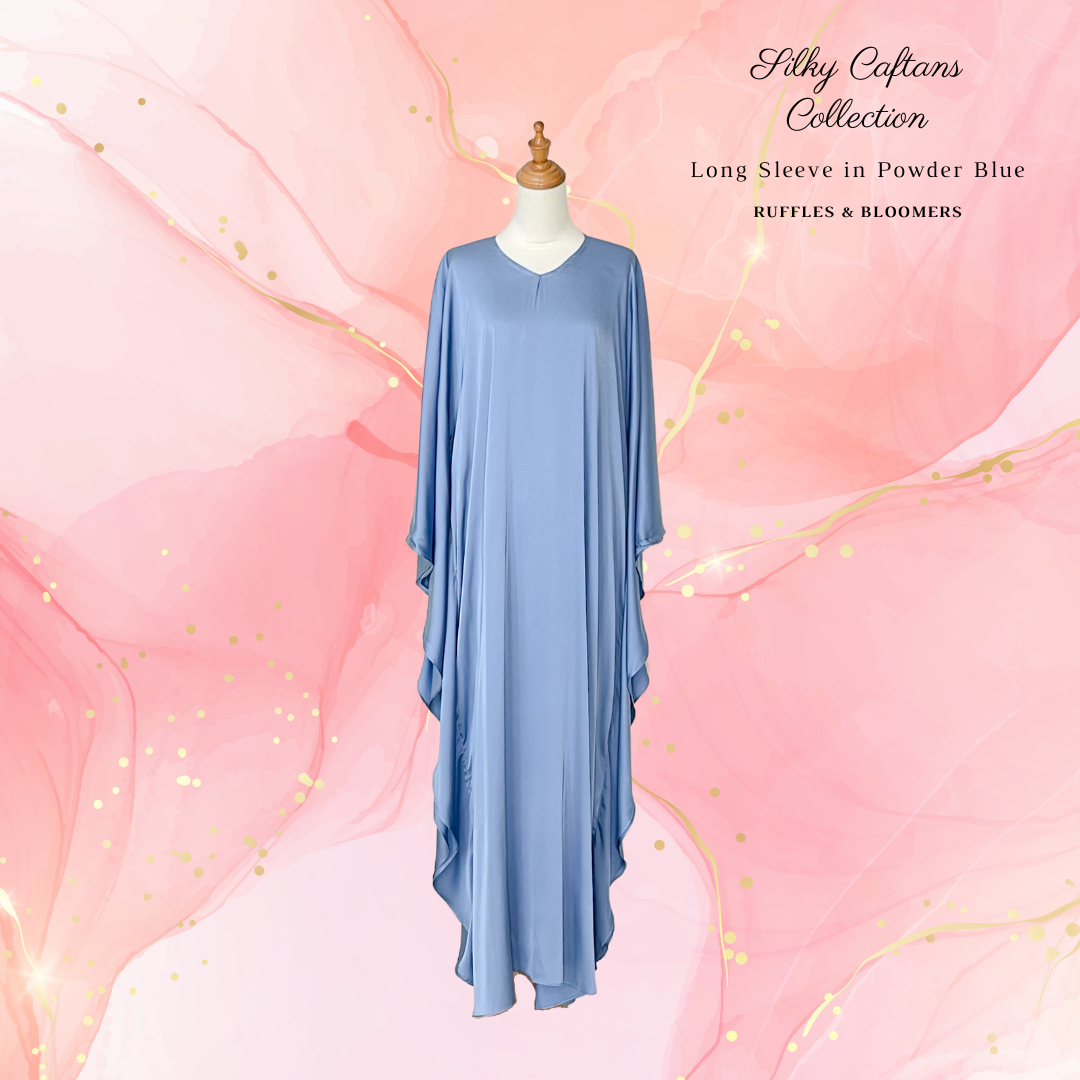 Classic Long Sleeve Silky Caftan