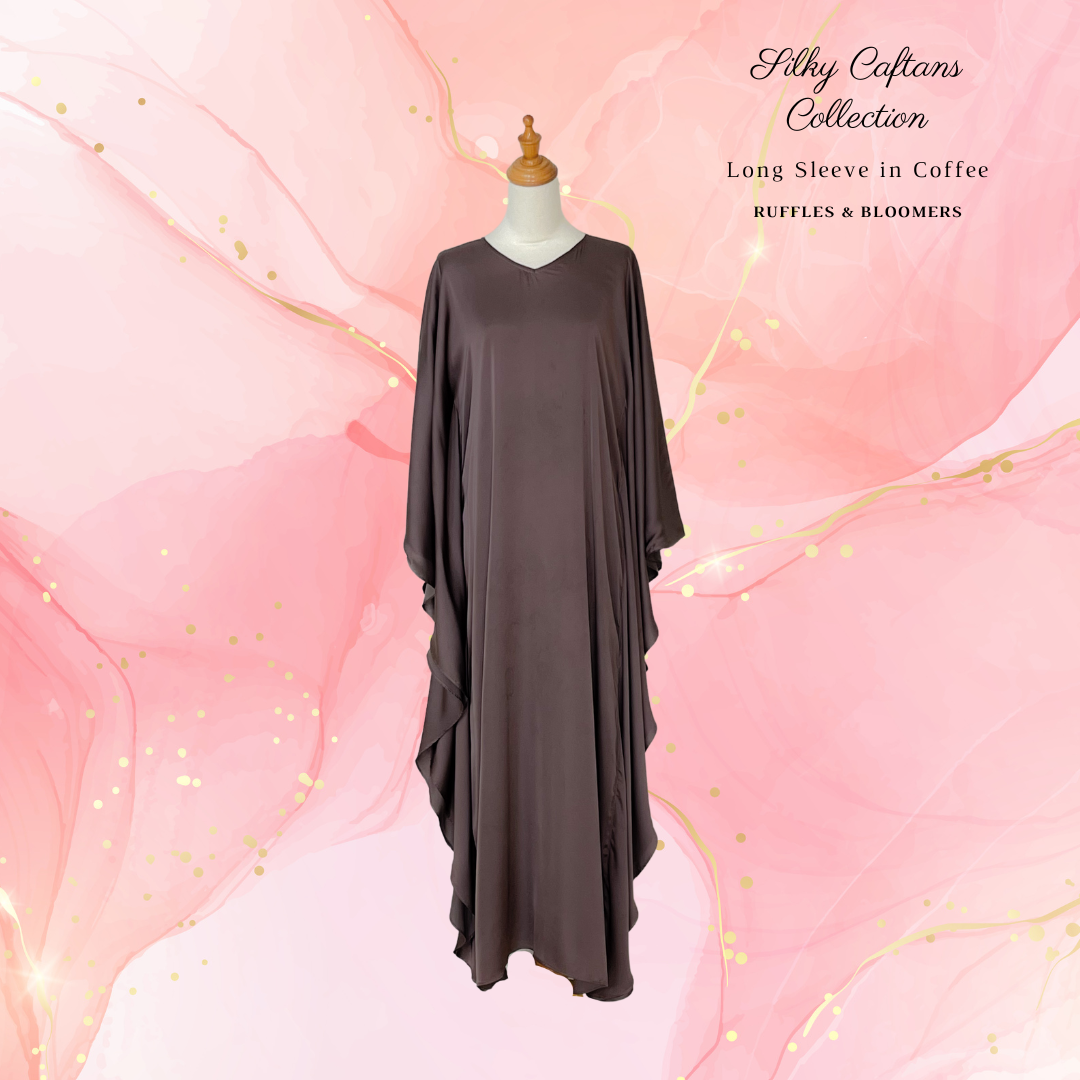 Classic Long Sleeve Silky Caftan