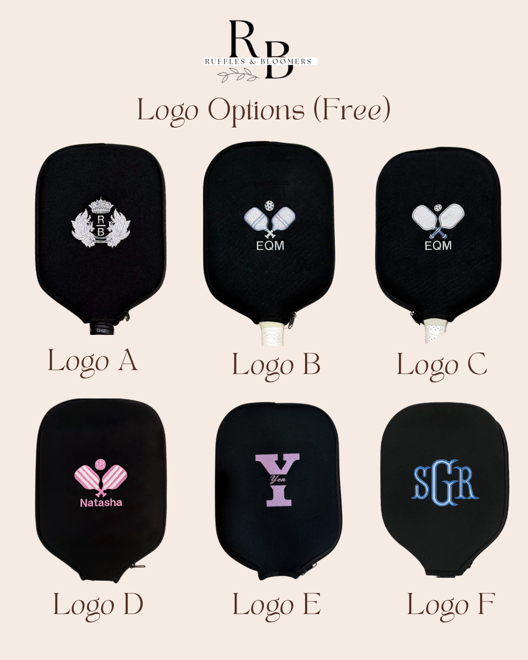 Personalised Paddle Cover