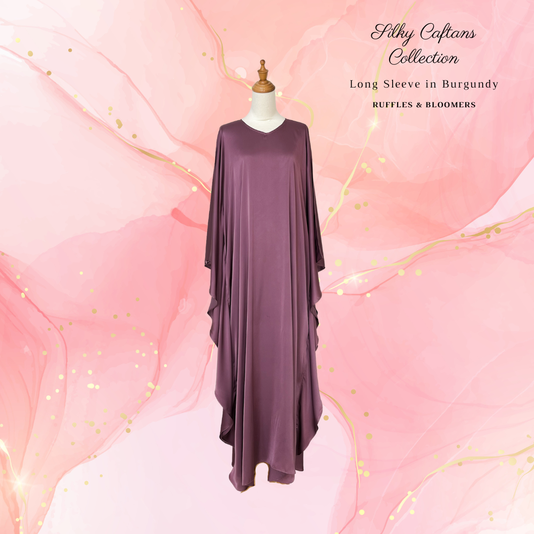 Classic Long Sleeve Silky Caftan