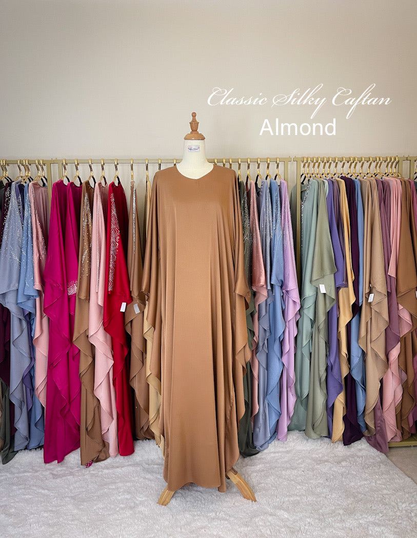 Classic Long Sleeve Silky Caftan