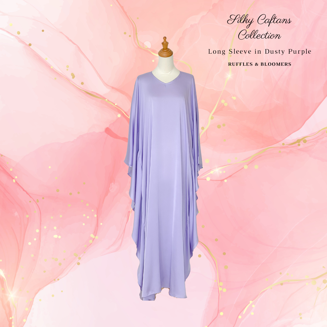 Classic Long Sleeve Silky Caftan