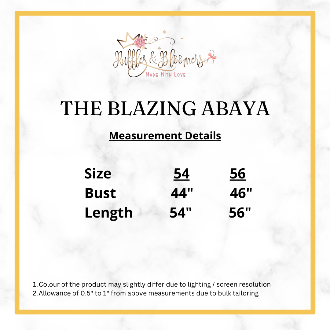 Abaya The Blazing