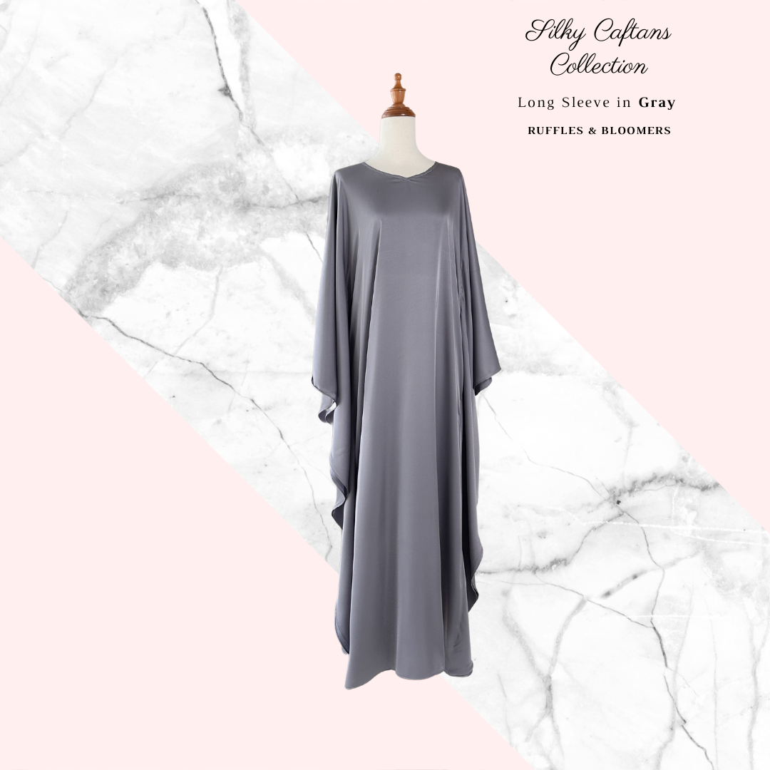 Classic Long Sleeve Silky Caftan