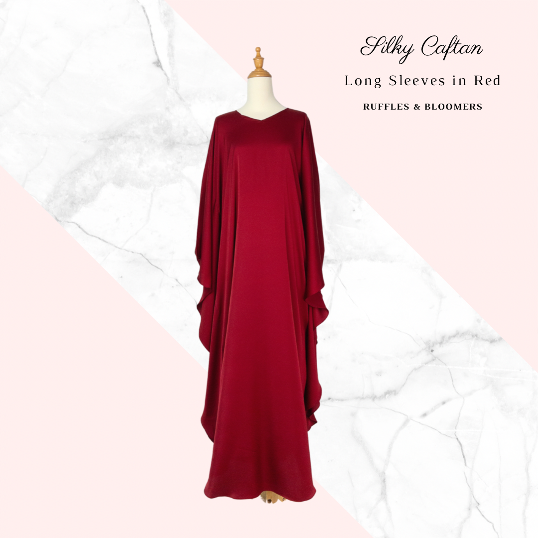 Classic Long Sleeve Silky Caftan